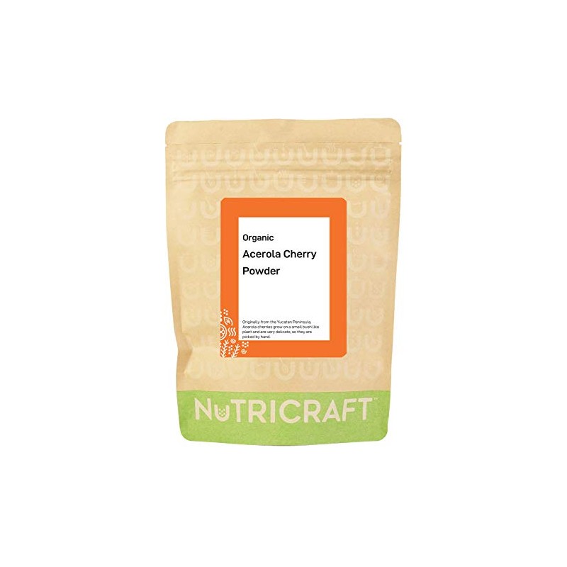 Organic Acerola Cherry Powder by NutriCraft: 250g (Also Available in