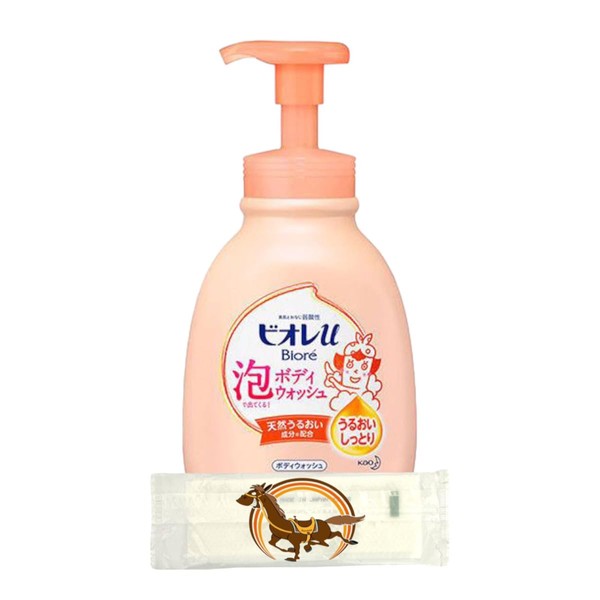 Biore u Biore Foam Body Wash, Moisturizing, Moist Body, 20.3