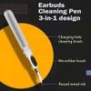 Bluetooth Earbuds Cleaner Kit Pen，Shape with Soft Brush for Wireless