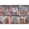 PayPie 45 Pack Clear Favor Boxes 3x3x3 Inches with Ribbons,