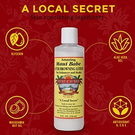 Maui Babe After Browning Lotion - Tan Enhancer and Healer 8 fl.oz by Maui Babe