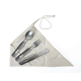 guro-karusutanda-dopurodakutu Compact to Carry Cutlery Set of 3 * Cutlery Only