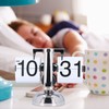 Vintage Digital Flip Down Clock Battery Powered Time Adjustable Stainless