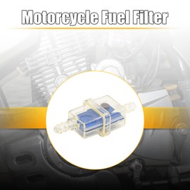 sourcing map Motorcycle Fuel Filter Universal Gas Oil Fuel Filter with Magnet 66 x 26 x 19 mm Pack of 3
