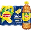 Lipton Iced Tea Lemon, 16.9 Fl Oz Bottles (Pack of