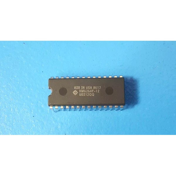 Signetics (1 PC) IC , HM6264P-12, HITACHI