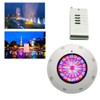 Eapmic 18W 12V Colorful RGB 252 LED Underwater Light IP68