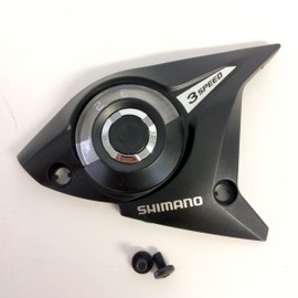 SHIMANO Cycling Y6TP98200 St-Ef51-4A Upper Cover for Left Hand & Fixing Screw - Black