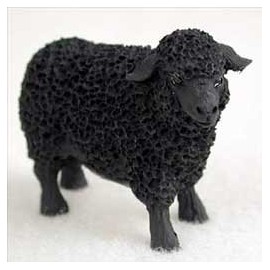 Black Sheep Miniature Figurine