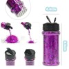 Purple - Craft Glitter - 2oz Glitter Shaker Bright Colorful
