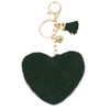 jtkdxqs Pom Pom Keychain Soft Artificial Rabbit Fur Plush Fluffy