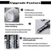 NACX 10mm Dry Diamond Drill Bits, 1/4 Hex Shank Brazed
