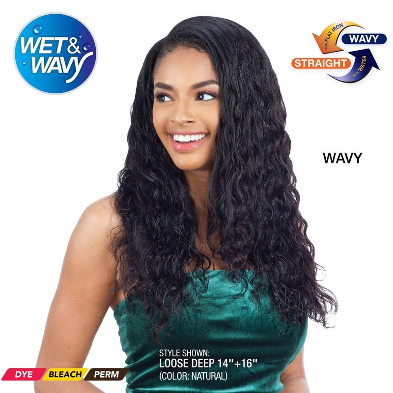 MULTI PACK DEALS! SHAKE-N-GO Naked 100% Human Hair Crochet Braid