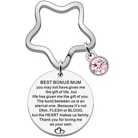 JETTOP Step Mum Gifts from Stepdaughter Stepson Best Bonus Mum Gifts Mothers Day Gifts for Mother in Law Birthday Christmas Presents