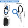 Awaiymi 6 In 1 Multi-function Trauma Shears With Holster, Stainless