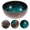 Cabilock Natural Coconut Bowl Shell Bowls Key Bowl for Entryway