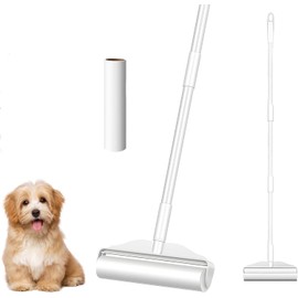 YHPDVI Lint Roller for Pet Hair – 9.45" Extra Wide Sticky Roller with 2 Refills & Long Handle | Heavy Duty Fur Remover for Couch, Carpet, Bed, Clothes | Large-Surface Lint Brush for Dog Cat Hair