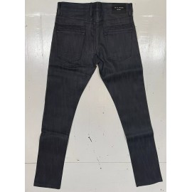 Outlander Mens Jeans Size 29x32 Black Skinny/Slim Waxed Denim Outlander Raw