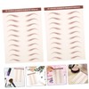Mikinona Disposible Eyebrow Hair-like Eye Brow Sheet Temporary Eye Brow