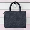 Flower Pattern Pain Bag, Black