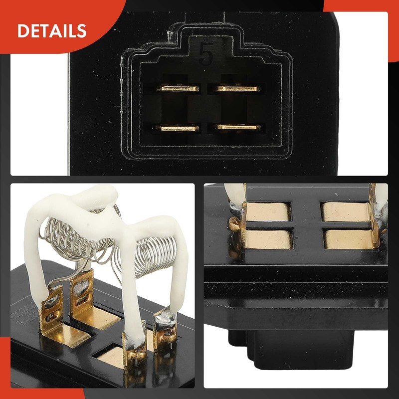 A-Premium HVAC Blower Motor Resistor with Wire Harness Kit Compatible