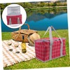 BUGUUYO Large Capacity Insulated Cooler Bag for Groceries Reusable Zippered