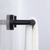 9-Inch Matte Black Hand Towel Bar SUS 304 Stainless Steel