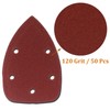 Cionyce 50 Pcs 120 Grit Mouse Detail Sander Sandpaper 5