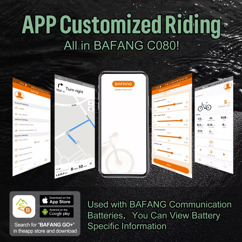 For BAFANG DPC080 Display CAN Protocol For Bafang Mid Motor
