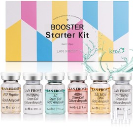 BB Meso Booster Starter Kit Serum Hyaluronic Acid Essence Skin Care Set 8 ml 6 Pieces Skin Care Serum for Face BB Radiance Facial Serum Kit