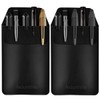 Aidunmis Pen Pocket Protector, 2 Pieces PU Leather Pocket Pen