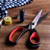 LIVINGO Premium Tailor Scissors Heavy Duty Multi-Purpose Titanium Coating Forged