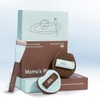 Choco Mint Trio Fishtail Brush and 2 Makeup Puffs