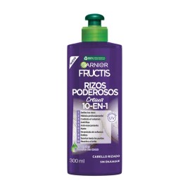 Crema Para Peinar Garnier Fructis Rizos Poderosos 300ml