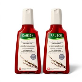 Rausch Willow Bark Shampoo Soothing Moisturizing Mild Shampoo 200ml x 2 / 라우쉬 윌로우바크 샴푸 진정 보습 순한 샴푸 200ml 2개