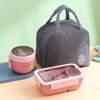 Esilihom Lunch Box Adults, Leakproof Bento Box Set with Lunch