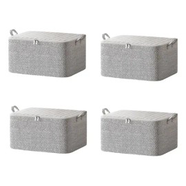 4pcs Cajas De Almacenamiento De Ropa Plegables