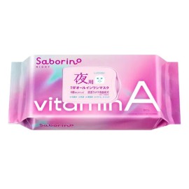 Face Moisturizer, saborino Sheet Mask Balm Mask bitamin A 30siteu 2 Pack Set for daily skincare routines, cream lotion balm or gel texture, Korean Import