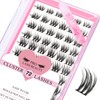 Cluster Eyelashes, Pack of 72 Individual Eyelashes, Eyelash Clusters, DIY