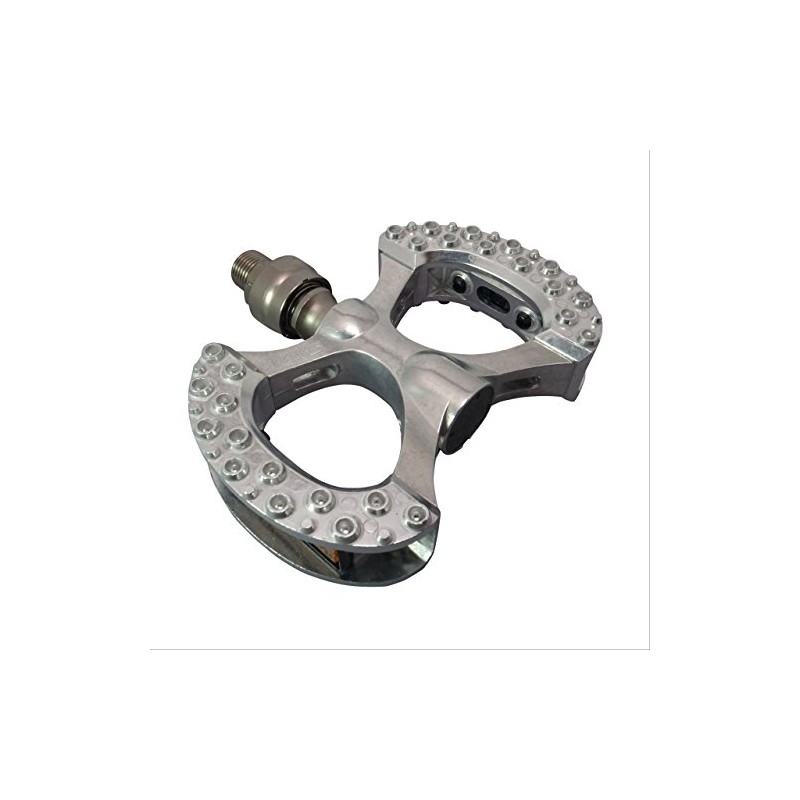 MKS Mikashima Manufacturing LAMBDA Ezy Superior Bicycle Pedal, Silver