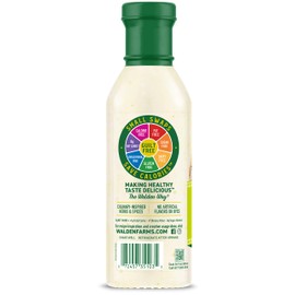 Walden Farms Street Taco Sauce Lime Crema – Calorie-Free, Gluten-Free, Low Carb, Keto-Friendly, Sugar-Free, Tangy Lime Crema Flavor – 12 oz Bottle