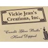 VICKIE JEANS CREATIONS | GREEN CANDLE GLOW BULB NEW 01-0009