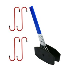 Witaxima Upgraded Brake Caliper Compression Tool 4 in 1 Universal Caliper Piston Compressor Tool with 4 Brake Caliper Hangers Brake Pad Spreader Tool with 360°Swing Ratchets for Car Brake Repair Blue