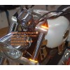 VICTORY MOTORCYCLE LED FORK SPIKE FRONT TURN SIGNAL INDICATOR RELOCATION