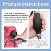 Tnisesm 5/16" 6FT Fuel Line Assembly, with Connector Rubber Marine