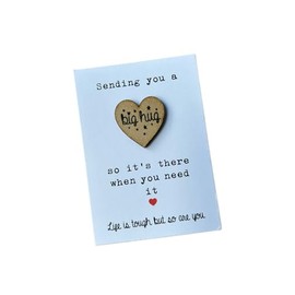 Pocket hug gift | Sending you a big hug | Send a hug in the post gift | Pocket Hug token | Pocket heart