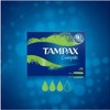 Tampax Compak, Super Absorbency, Moderate to Heavy Flow, 18 Tampons With Applicator, Comfortable & Clean Insertion, Leak Protection