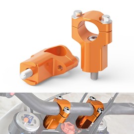 NICECNC Motorcycle Handlebar Mounts Clamp Riser Aluminum Compatible with KTM 125-530 SX/SXF/XC/XCF/XCW/EXC/EXCF 2005-2015 125-500 XCW/EXC/EXCF 2016-2023 690 SMC 2008-2010,See Fitment