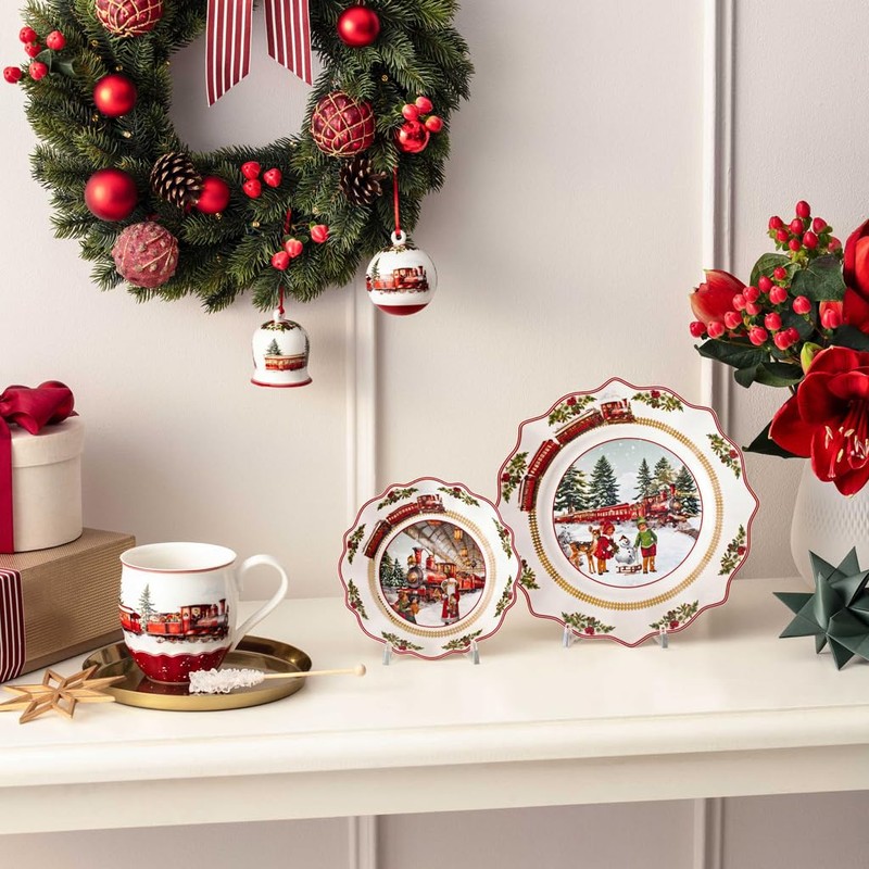 Villeroy & Boch Annual Christmas Edition Year Plate 2025 23.5