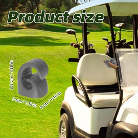 Magnetic Cigar Holder, Adjustable Cigar Holder Golf Cart Clip Fit for Ring Gauge 38-60 Hands-Free Golfing Cart Clip Rack for Fishing Grilling Outdoor Adventures (Grey)